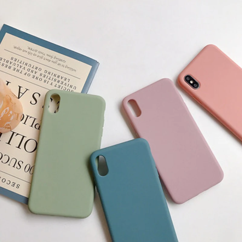 Матовый чехол для телефона huawei P30 P20 Lite Pro P Smart Plus Мягкий ТПУ, конфетный цветной чехол для huawei P8 P9 P10 Lite Fundas