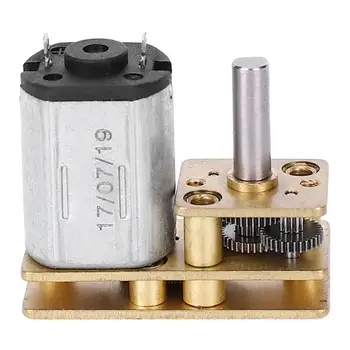

DC Gear Motor Low-Speed DIY Motor Mechanical Accessory Eletrical Supplies Gear Motor for Smart Car