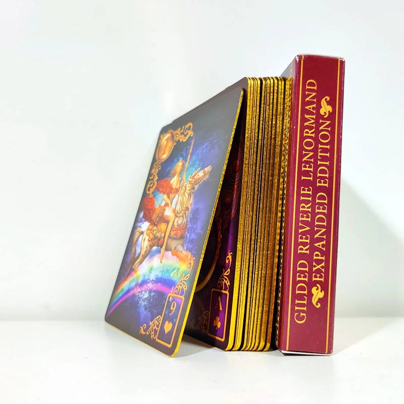 Ленорман Таро карты колода доска коробка для карточных игр вечерние настольные игры Игральные карты Семейные развлечения