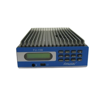

FMUSER CZE CZH 2 PCS Fmuser FU-15B 15W 15watt fm radio transmitter PC Control broadcasting for wireless radio station