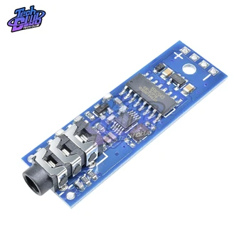 

DC 3-6V Stereo FM Transmitter Module Phase-locked Loop Digital Wireless Radio MCU Module