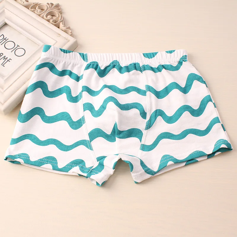 5 шт./лот трусы боксеры для мальчиков хлопковое нижнее белье детские детское