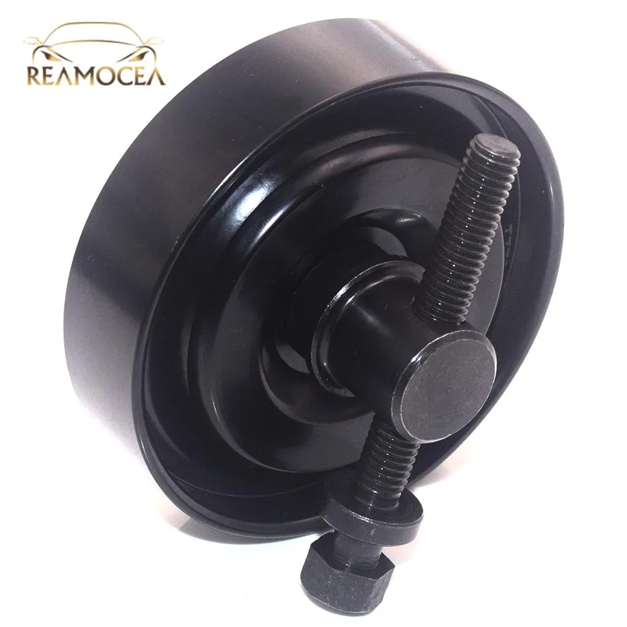 Reamocea 97834-29010 автомобиля Сталь натяжитель приводного ремня Регулировка шкива для Hyundai Accent Elantra Tucson Kia Rio Spectra Soul 1995 2012