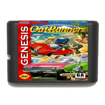 

OutRunners 16 bit MD Game Card For Sega Mega Drive For Genesis