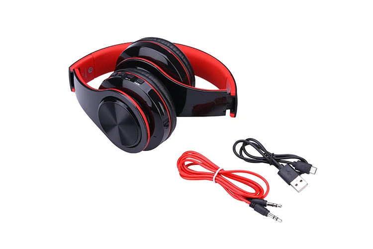 Wireless Headphones Over Ear Bluetooths Foldable Hi-Fi Wireless Headset 