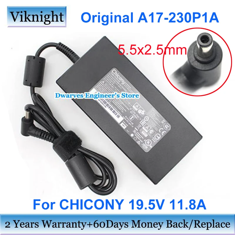230W CHICONY 19.5V 11.8A 노트북 어댑터 충전기 A12 230P1A A17 230P1A GIGABYTE ...