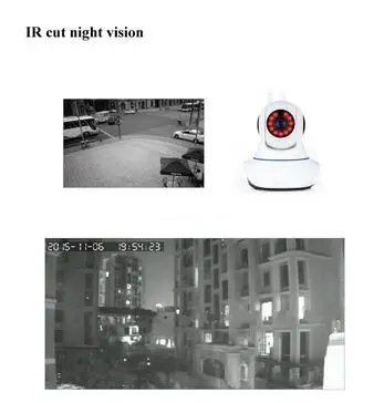 Wireless Wifi IP Camera Full HD 1080P CCTV PTZ V380 Smart Baby Monitor Security IR Night vision Motion detector P2P Remote View