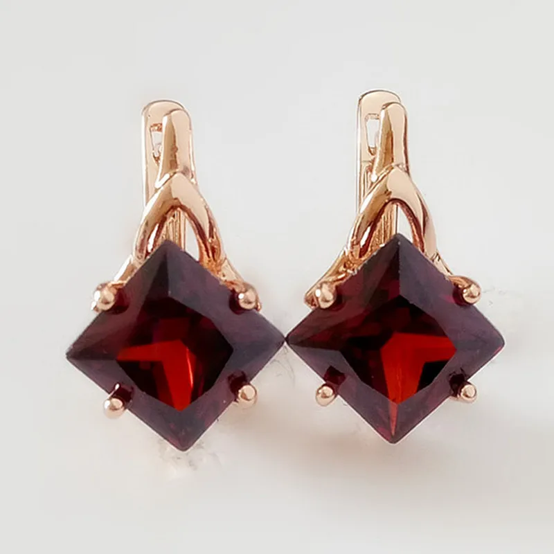 Комплект из серег и кольца цвета розового золота 585 пробы|Ювелирные наборы| |