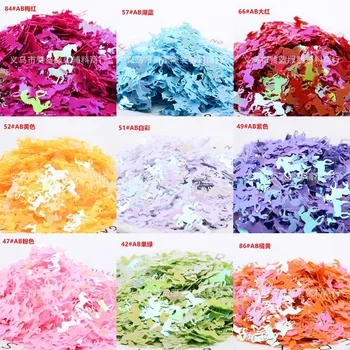

Unicorn Sequin Toy Stationery Bag Filler Jewelry DIY Accessories Clothing Accessories Party Throw Decorative Sequins