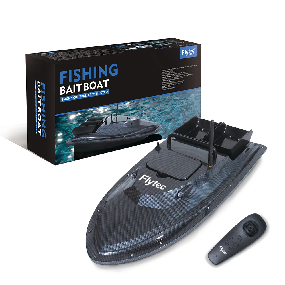 

Flytec RC Boat V007 2011-5 Updated Version Smart Digital Automatic Frequency Modulation Remote Radio Control Device Fishing Tool