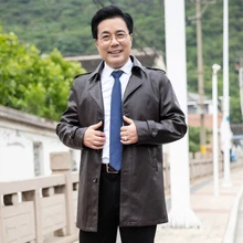 Новая мужская кожаная куртка, Мужская Дубленка, Мужская Осенняя кожаная куртка