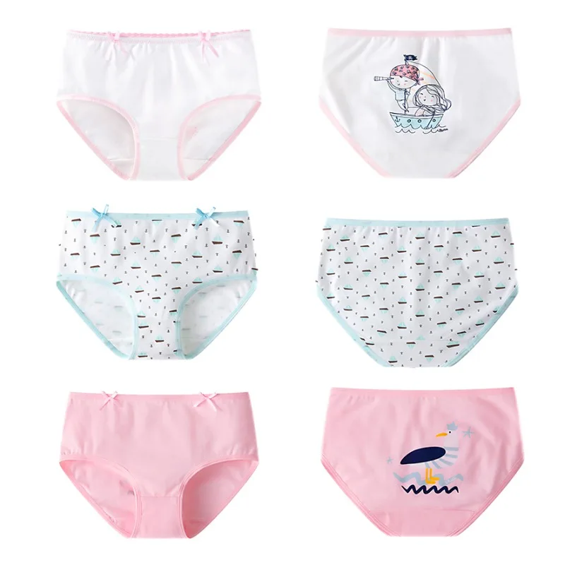 Children underwear Cotton Underwear Young Girls Briefs Solid Short Comfortable Ladies Panties