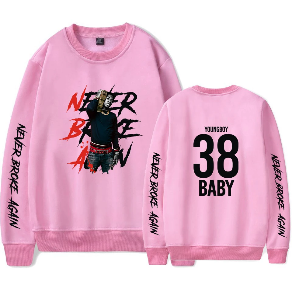 Nuovo Rapper NBA YoungBoy Felpa Da Uomo/Donne di Personalità Del Collare  Rotondo di Colore Lettera di Cotone Youngboy Mai Rotto di Nuovo Felpa|Hoodies  \u0026 Sweatshirts| - AliExpress