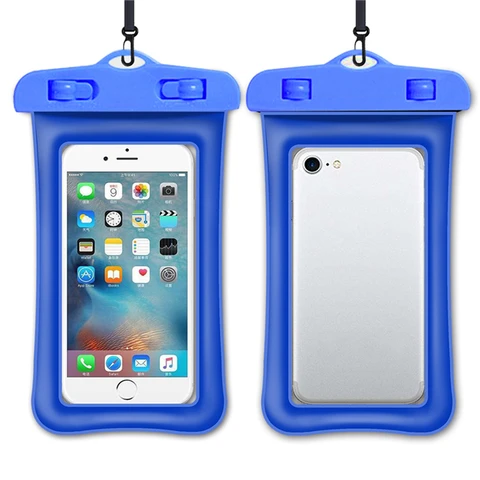Cover IIP68 Universal Mobile Waterproof Bag Case For iPhone 12 11 Pro Max POCO X3 Xiaomi Redmi Note 10 Pro Samsung Phone