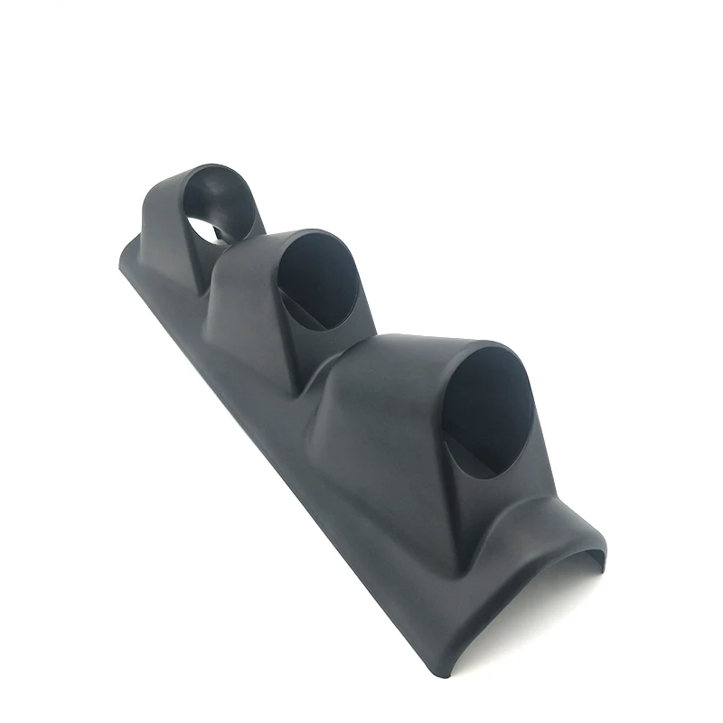 

52mm Pillar Pod 3 Triple Gauge Holder Bendable Mount LEFT Driving