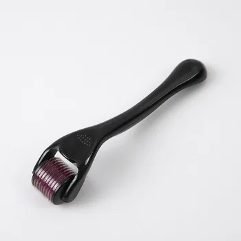 

1 Pc Massage Roller Purple 0.25MM Skin Care Massage Roller Needle Massager Black Handle Tools