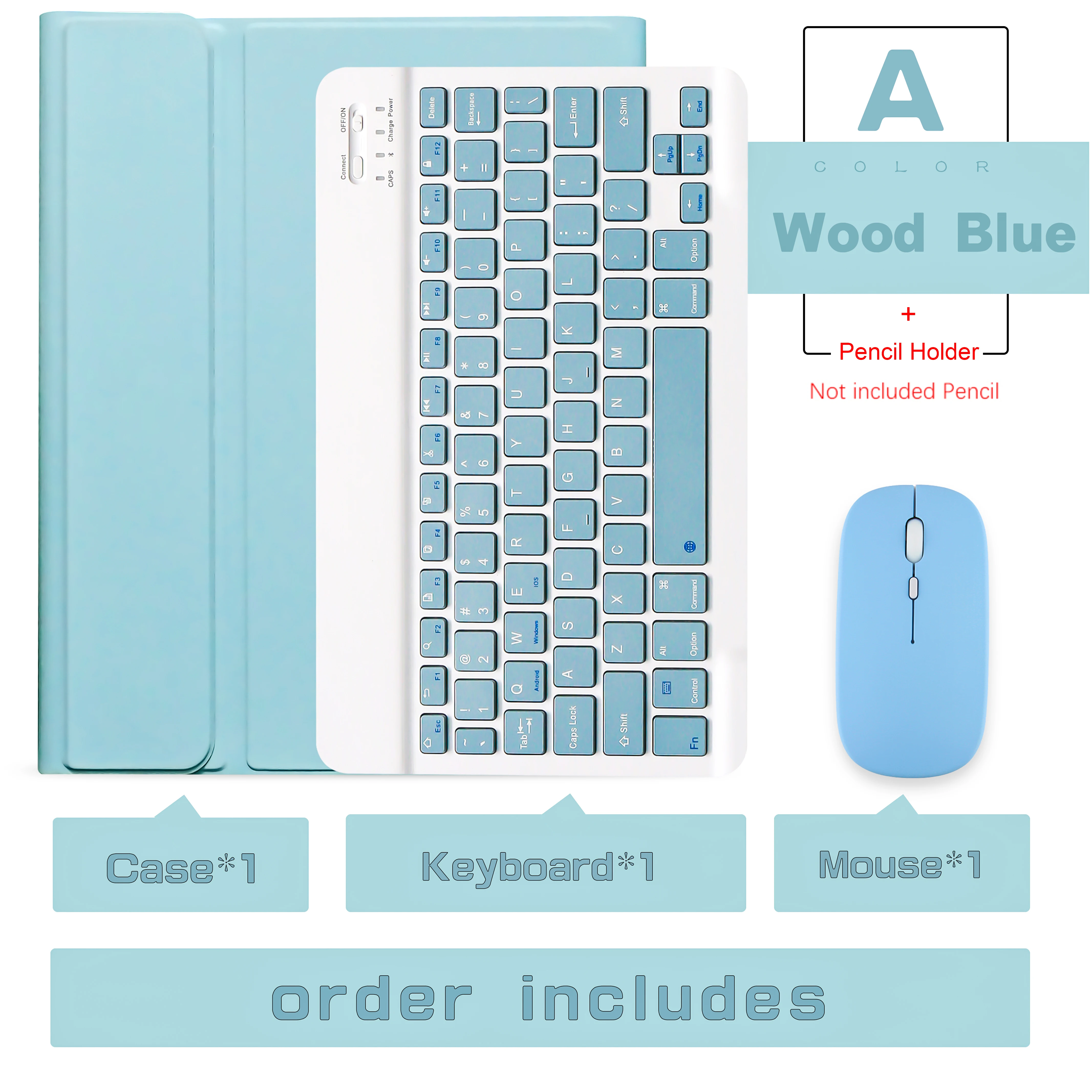 Wood Blue A