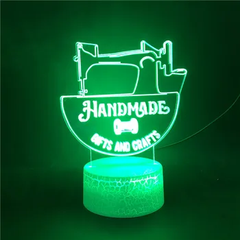 

Bluetooth Base Once A Day The Sewing Machine Nightlight Hot Selling LED Night Light 7 Colorful with Remote for Baby Touch Sensor