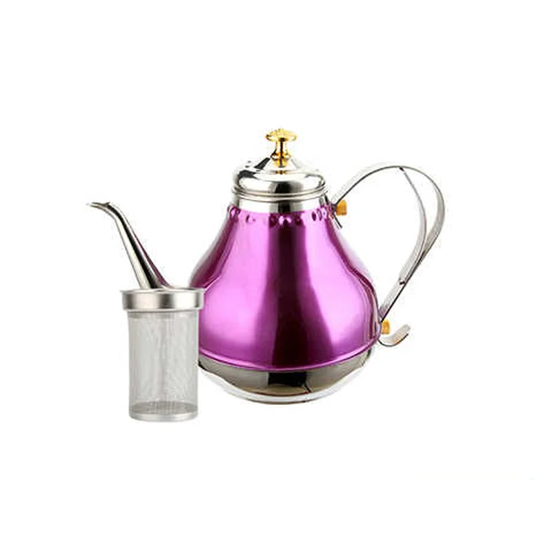 Чайник из нержавеющей стали чайник для ресторана гостиничный Корт переносная