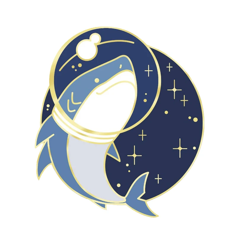 

Shark Enamel Pin