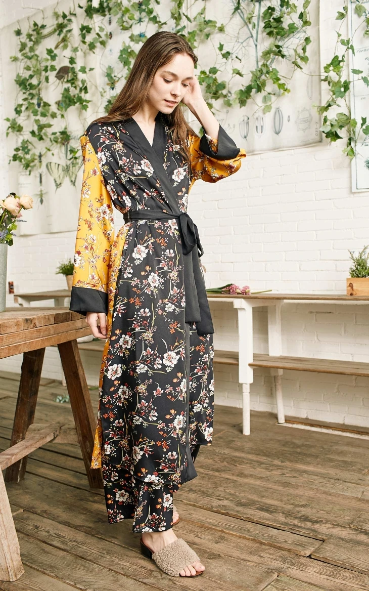 Vero Moda женский ночной халат с принтом разных цветов | 3191R1502