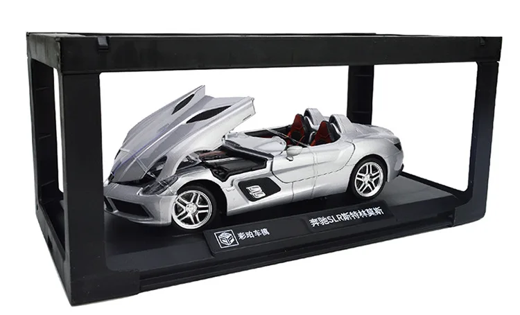 1:24 Высокая Имитация Ben SLR сплав родстер гоночный звук и светильник игрушечный автомобиль модель для детей Подарки