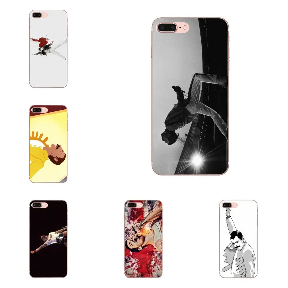 

Freddie Mercury TPU Phone Capa For LG G2 G3 G4 G5 G6 G7 K4 K7 K8 K10 K12 K40 Mini Plus Stylus ThinQ 2016 2017 2018