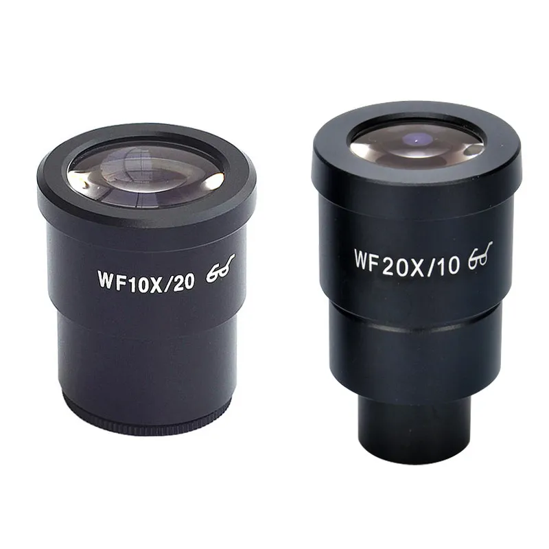 

Stereo Microscope Eyepieces WF10X WF20X Lens Wide Angle Lens Monocular Part Free Shipping