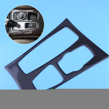 

CITALL Car Inner Gear Shift Box Panel Cover Carbon Fiber Sticker fit for BMW X5 X6 E70 E71 2008 2009 2010 2011 2012 2013 2014