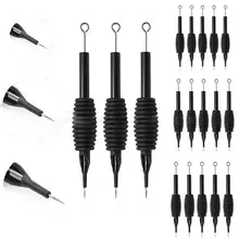 5 шт одноразовые стерильные 3/4 дюйма иглы татуировки трубки ручки с наконечником 5/7/9RL