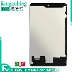  Screen Replacement for Huawei MediaPad M5 Lite 8 JDN2-W09 2020  Tablet LCD Display Touch Digitizer Assembly Full Glass Panel Repair  Kits,with Fee Tools (Black) : Electronics