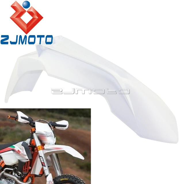 Weiß Motorrad Enduro Front Fender Für SXF SX XCW EXC XC XCF 85 125