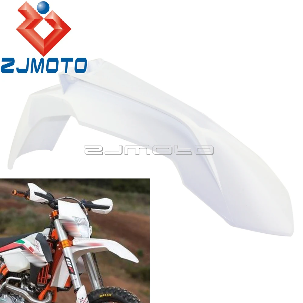 Белый Мотоцикл Enduro переднее крыло для SXF SX XCW XC EXC XCF 85 125 150 250 300 350 450 500 13-2016