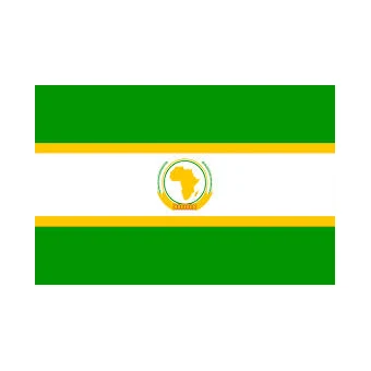 

90*150cm african union flag for decoration