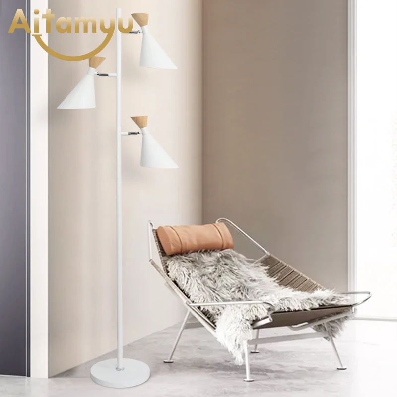

Living Room Floor Lamp American Led Folding Standing Light For Office Reading Luminaria de mesa Energy Saving Lighting