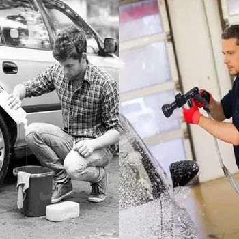 

Professional Adjustable Garden Hose High Pressure Pistol Car Water Gun Nozzle Nozzle Garden Hose Car Foam Gun Wash Tool Sprayer