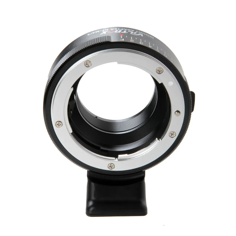 

Wholesale NF-M4/3 Camera Aperture Ring Adapter Tripod Mount for Nikon AF-S G Lens to Micro M4/3 Camera Olympus Panosonic G6 GX7