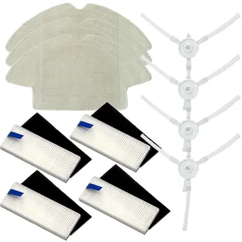 

For 360 Sweeping Robot S6 Filter Screen Filter Element Filter Cotton Edge Brush Side Brush Mop Cloth Accessories