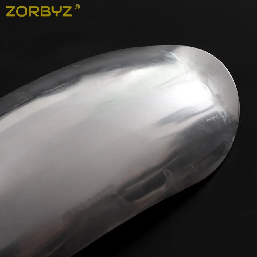 ZORBYZ Неокрашенный серебристый мотоциклетный металлический короткий передний - Фото №1