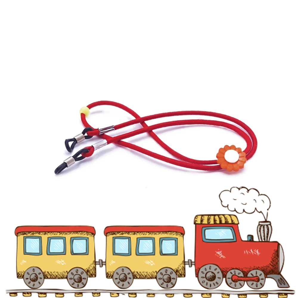 Цепочка для очков мальчиков и девочек эластичная цепочка шнурок солнцезащитных 2