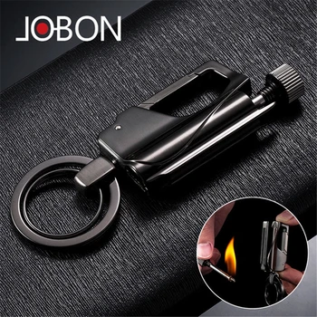

JOBON Million Matches Keychain Men's Waistband Creative Lettering Multifunctional Lighter Car Pendant