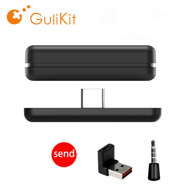 NS07 Route Air Wireless Bluetooth Audio Receiver transmitter Adapter USB-C with Microphone For Nintendo Switch PS4 PS5