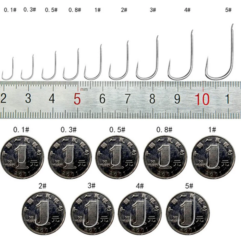 DYGYGYFZ 100 шт. Канто круг Карп Рыболовный крючок Размер 1#-5# Высокоуглеродистая сталь рыболовный крючок Barbless конкурентный рыболовный крючок