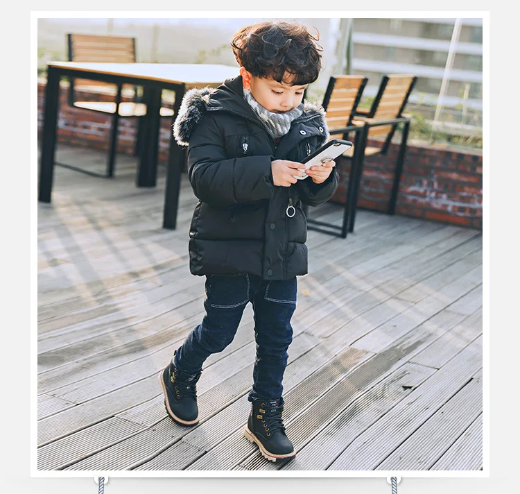 Love Ye Men's Thick Cotton-padded Clothes 18 Winter New Style Korean-style Girls Warm Hand Cotton of Eider down Cotton Fur Colla