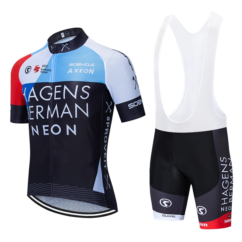 

2020 SRAM HAGENS cycling TEAM jersey 20D bike shorts set MTB Ropa Ciclismo men short sleeve PRO bicycle shirts Maillot CLOTHING
