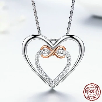 

High quality Austrian crystal Diamonds Love Heart Pendant Statement Necklace Fashion Class Women Girls Lady Elements Jewelry