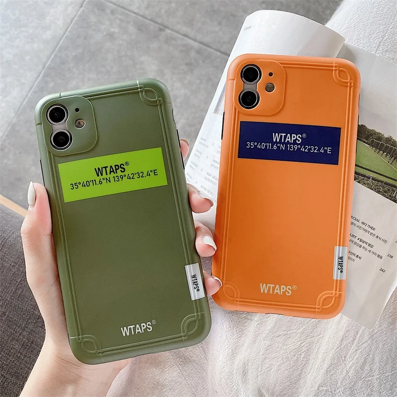 Роскошный японский Модный мягкий силиконовый чехол для iPhone 11 11pro Max 7X7plus 8 8plus X XS Xr