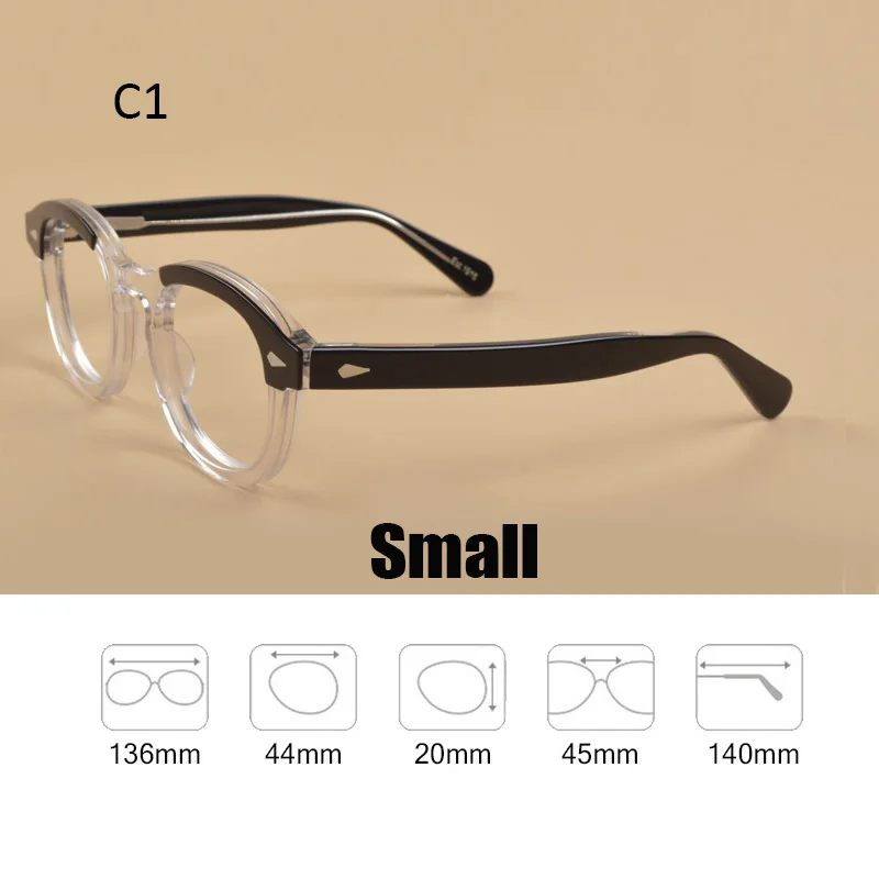 Высокое качество, ацетатные оптические очки, оправа для мужчин и женщин, очки, поляризованные солнцезащитные очки, Ретро стиль, фирменный дизайн, с коробкой, 313