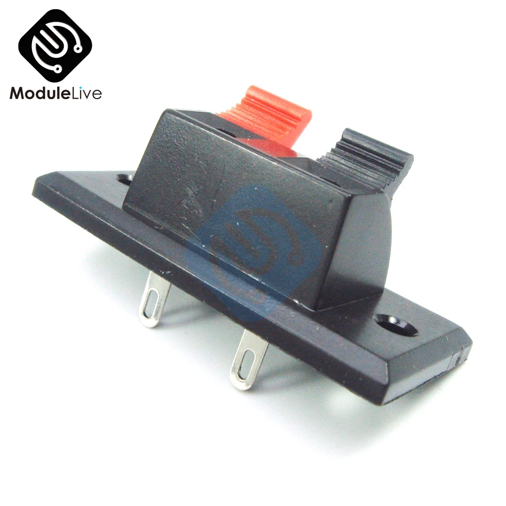 New Lon0167 10 Stuks 12-way Jack Socket Lente Push Release Anschluss Lautsprecher Anschlussblock