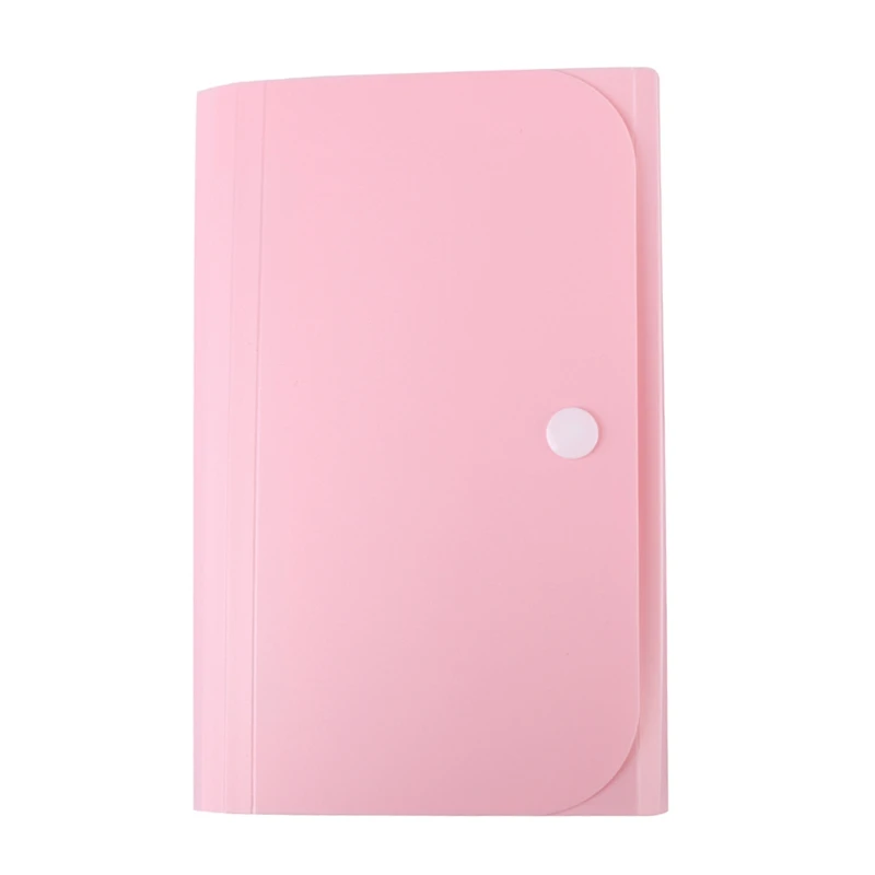 

Plastic Candy Color A6 File Folder Small Document Bags Expanding Wallet Bill Folders For Documents Fichario Escolar